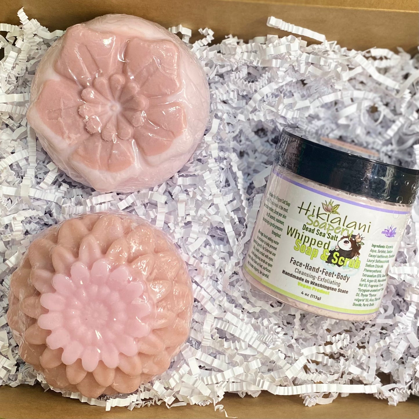 Brown Box Gift Set - Shampoo, Conditioner, and Whipped Soap