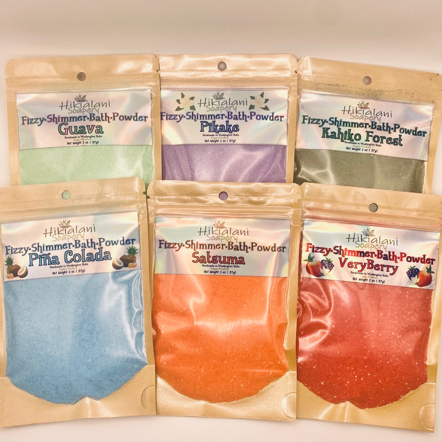 Fizzy Shimmer Bath Powder