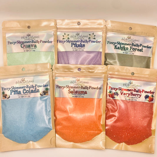 Fizzy Shimmer Bath Powder
