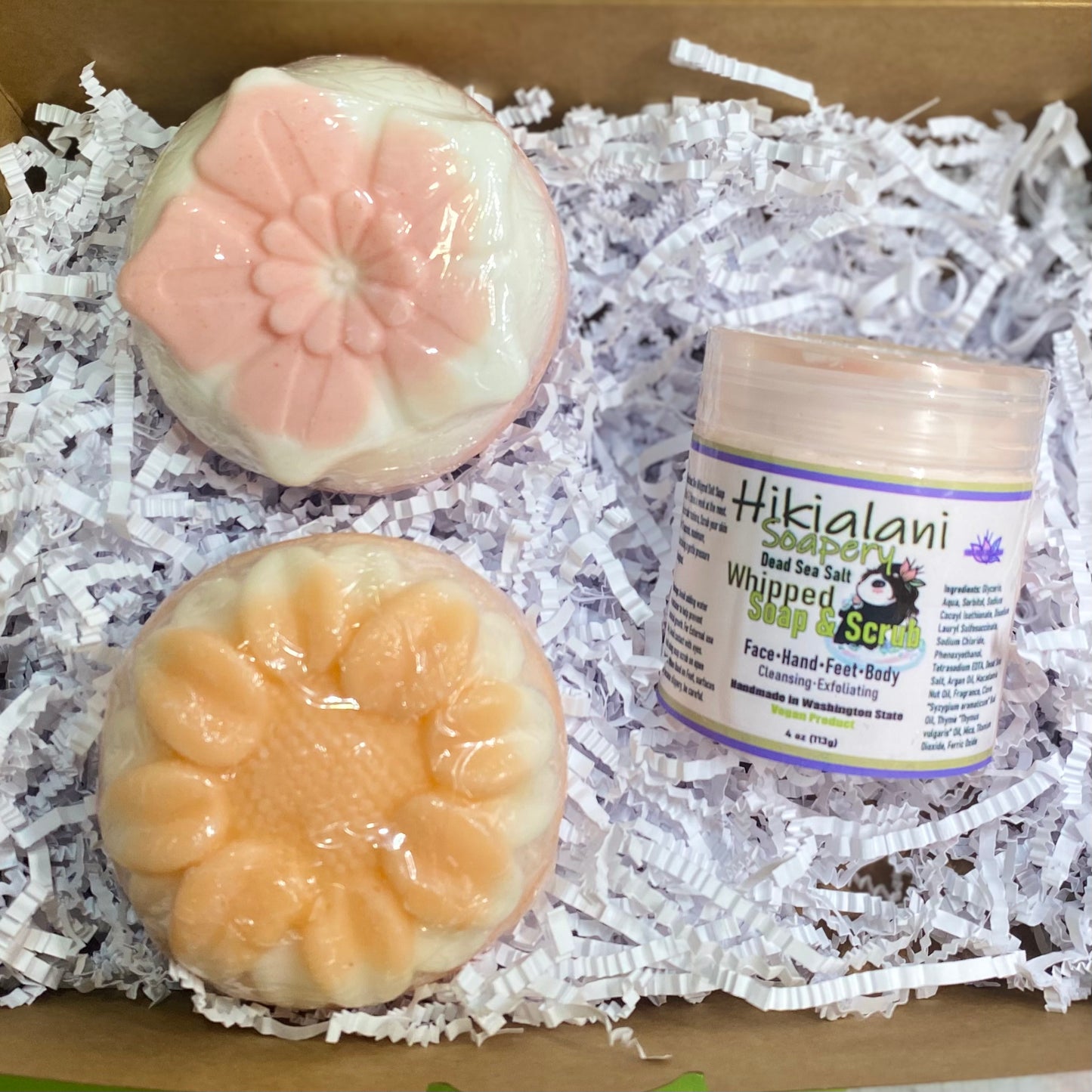 Brown Box Gift Set - Shampoo, Conditioner, and Whipped Soap