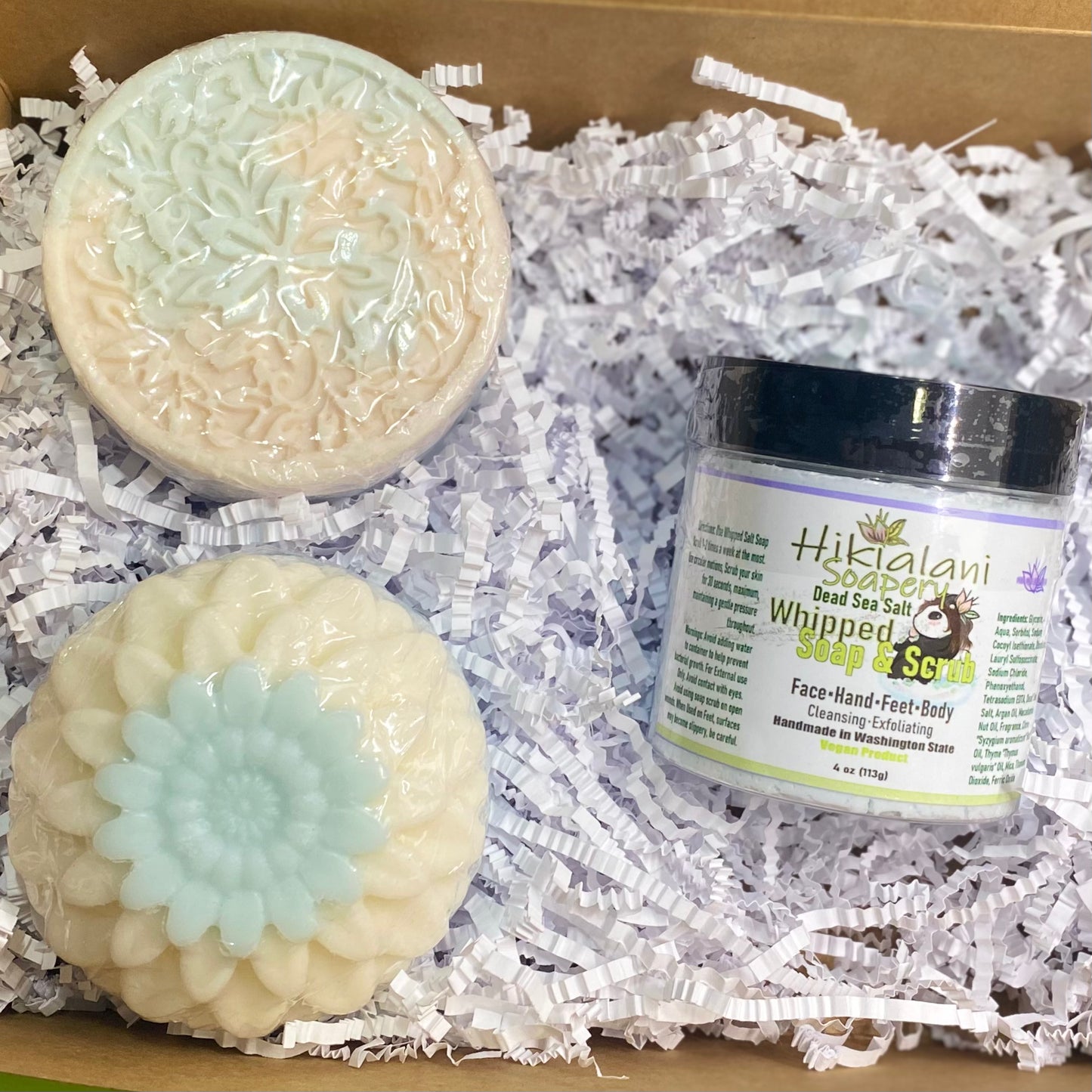 Brown Box Gift Set - Shampoo, Conditioner, and Whipped Soap