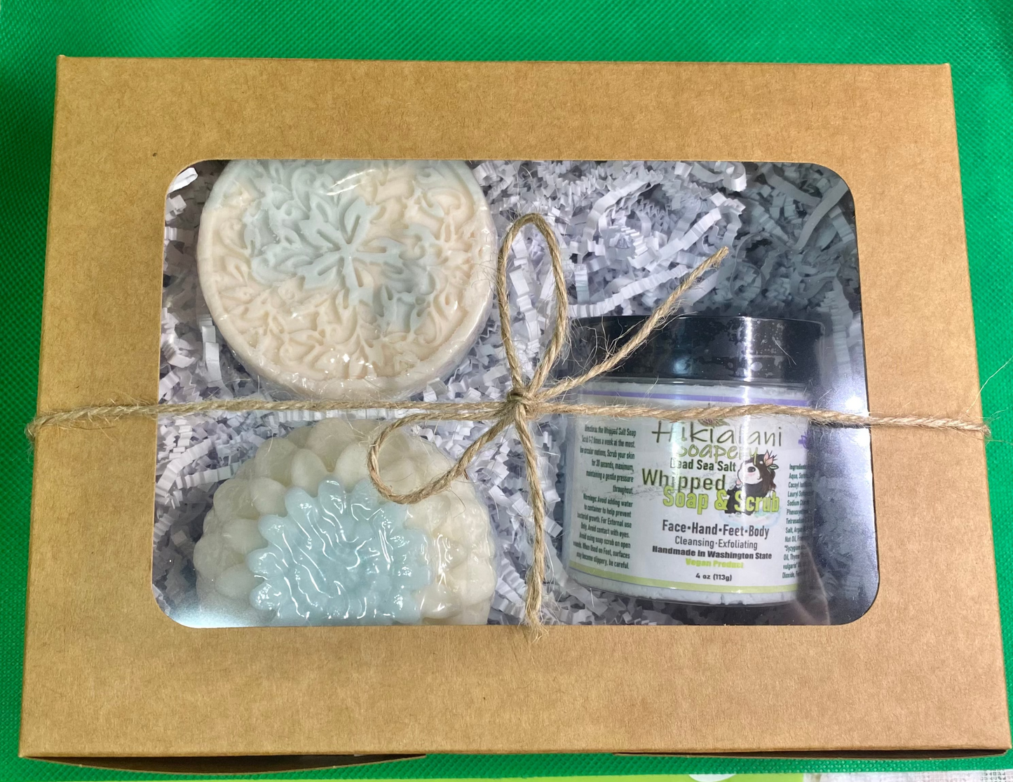 Brown Box Gift Set - Shampoo, Conditioner, and Whipped Soap