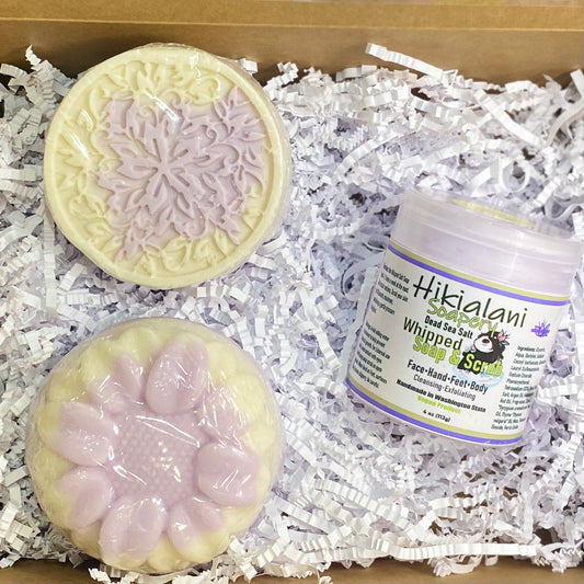 Brown Box Gift Set - Shampoo, Conditioner, and Whipped Soap